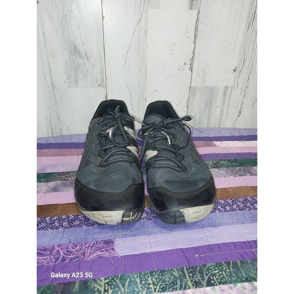 MERRELL Trail Glove 4 Black Gray Women's Barefoot Running Shoe Sz 11 US J09664 - Picture 2 of 14